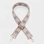 Alça com motivos jacquard nórdicos