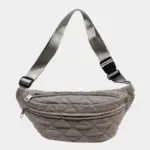 Bolsa de cintura acolchoada