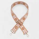Alça com motivos jacquard nórdicos