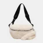 Bolsa tipo pochete em pele sintética