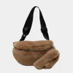 Bolsa tipo pochete em pele sintética