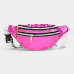 Bolsa de cintura brilhante