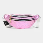 Bolsa de cintura brilhante