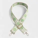 Alça com motivos jacquard nórdicos