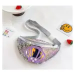 Bolsa de cintura com lantejoulas para criança