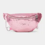 Bolsa de cintura com lantejoulas