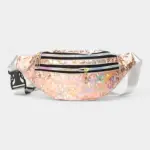 Bolsa de cintura brilhante