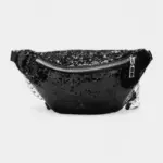 Bolsa de cintura com lantejoulas
